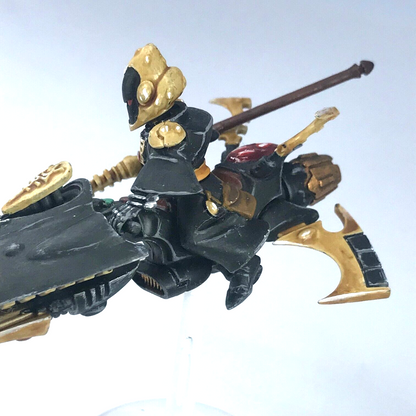 Warlock Skyrunner on Jet Bike Aeldari Eldar - Painted - Warhammer 40K C3462