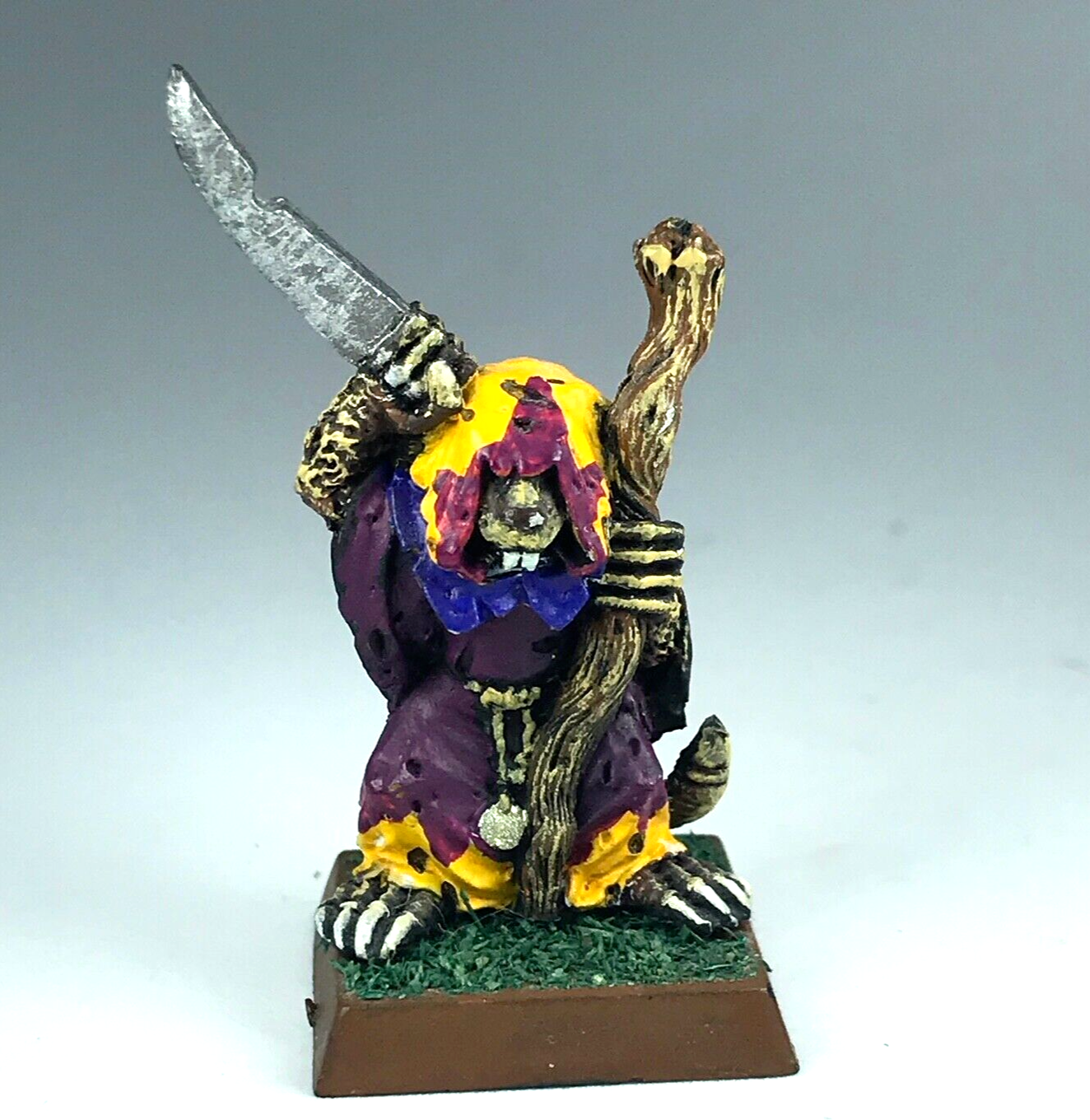 Skaven Plague Monk Painted - Citadel Warhammer Fantasy Classic Metal X6240