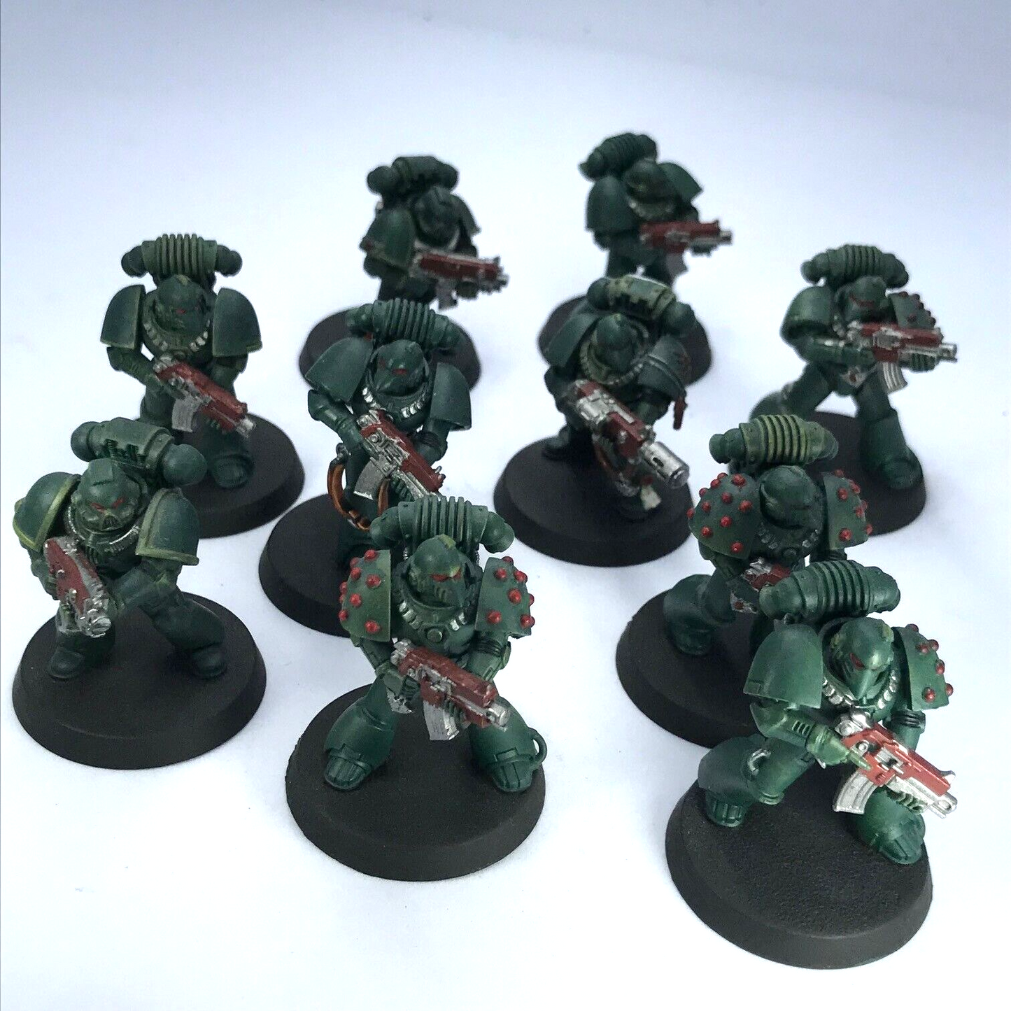 Dark Angels Tactical Squad - Painted - Warhammer 30K Horus Heresy C2476