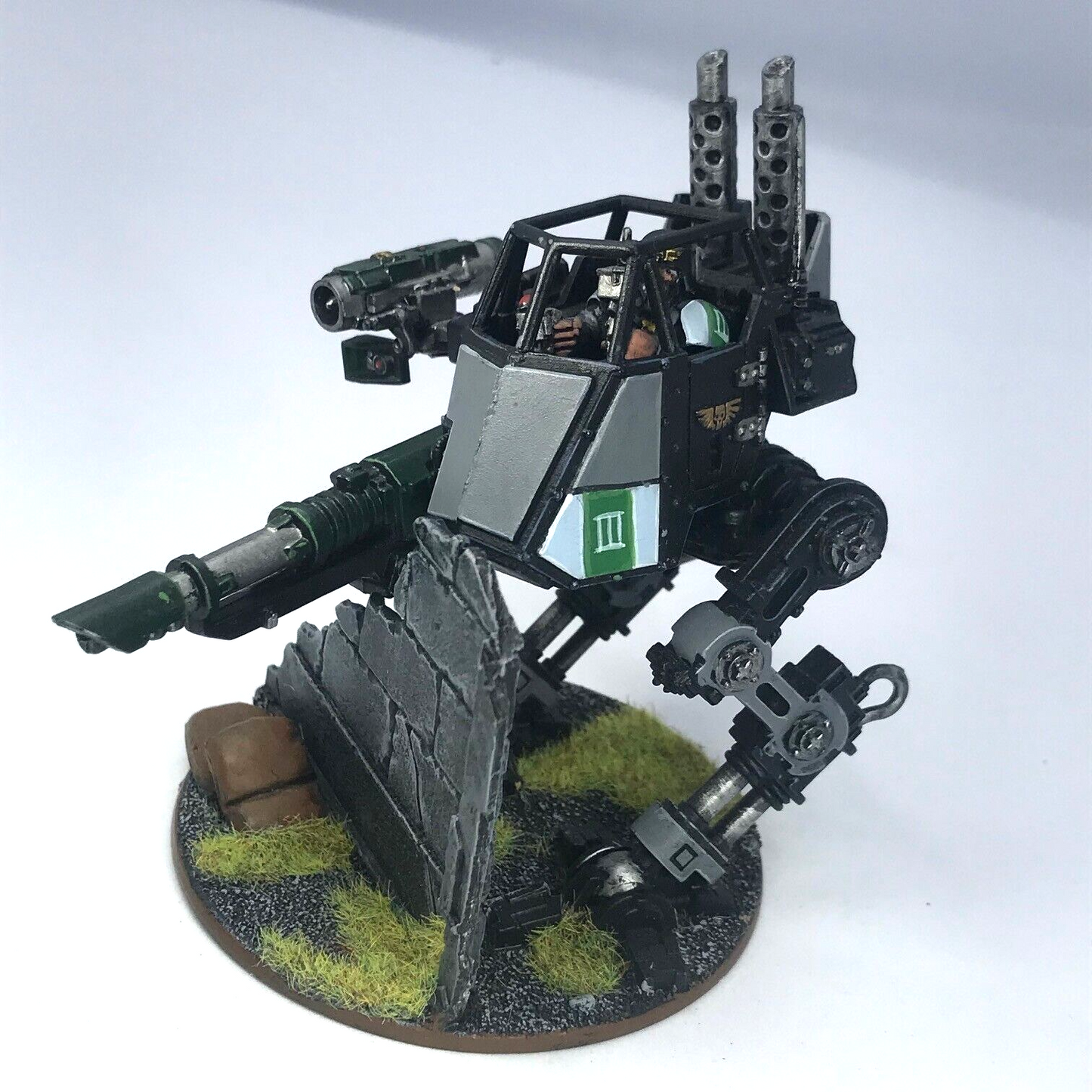 Imperial Guard Sentinel Walker Astra Militarum - Painted - Warhammer 40K C2894