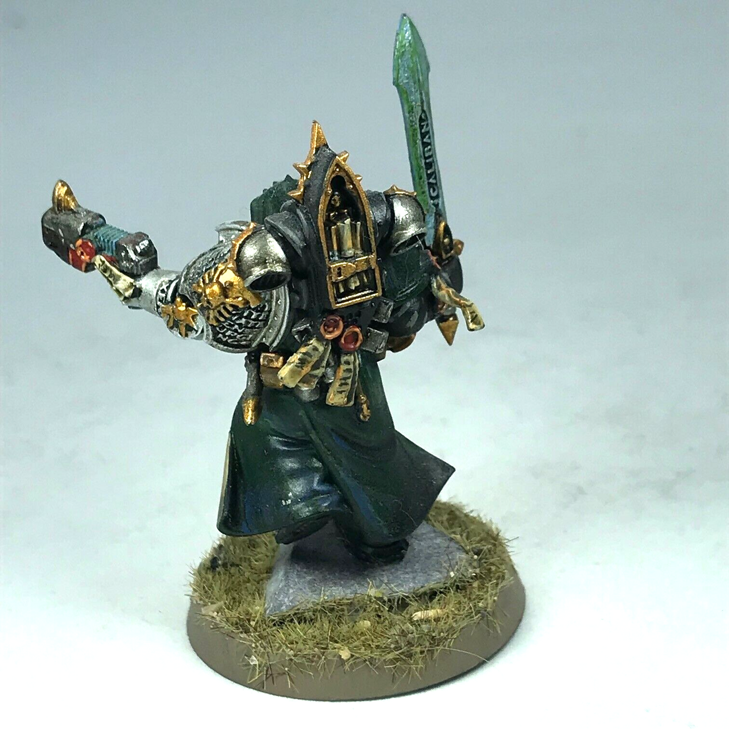 Dark Angel Captain Character Painted Space Marine - Warhammer 40K X6581