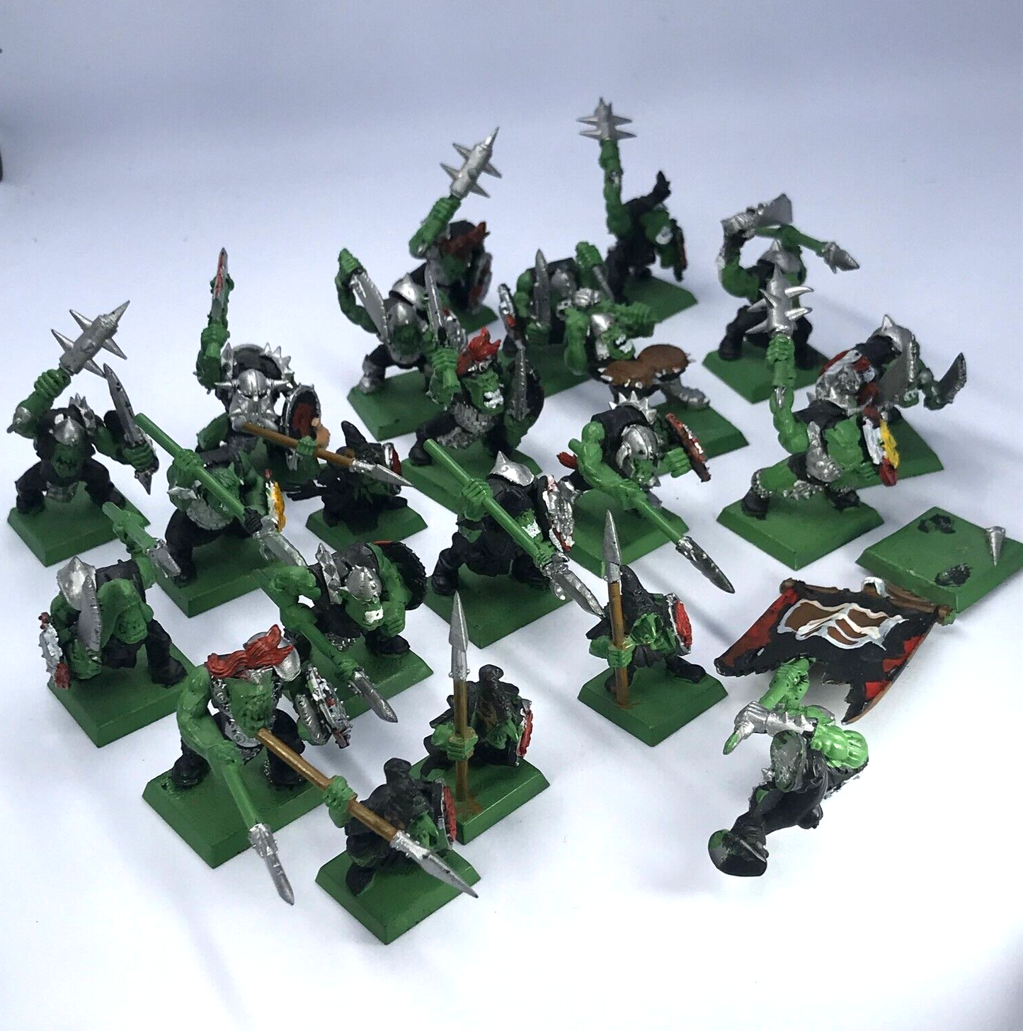 Orc / Goblin Warriors Orcs & Goblins - Warhammer Fantasy Varying Condition C3550