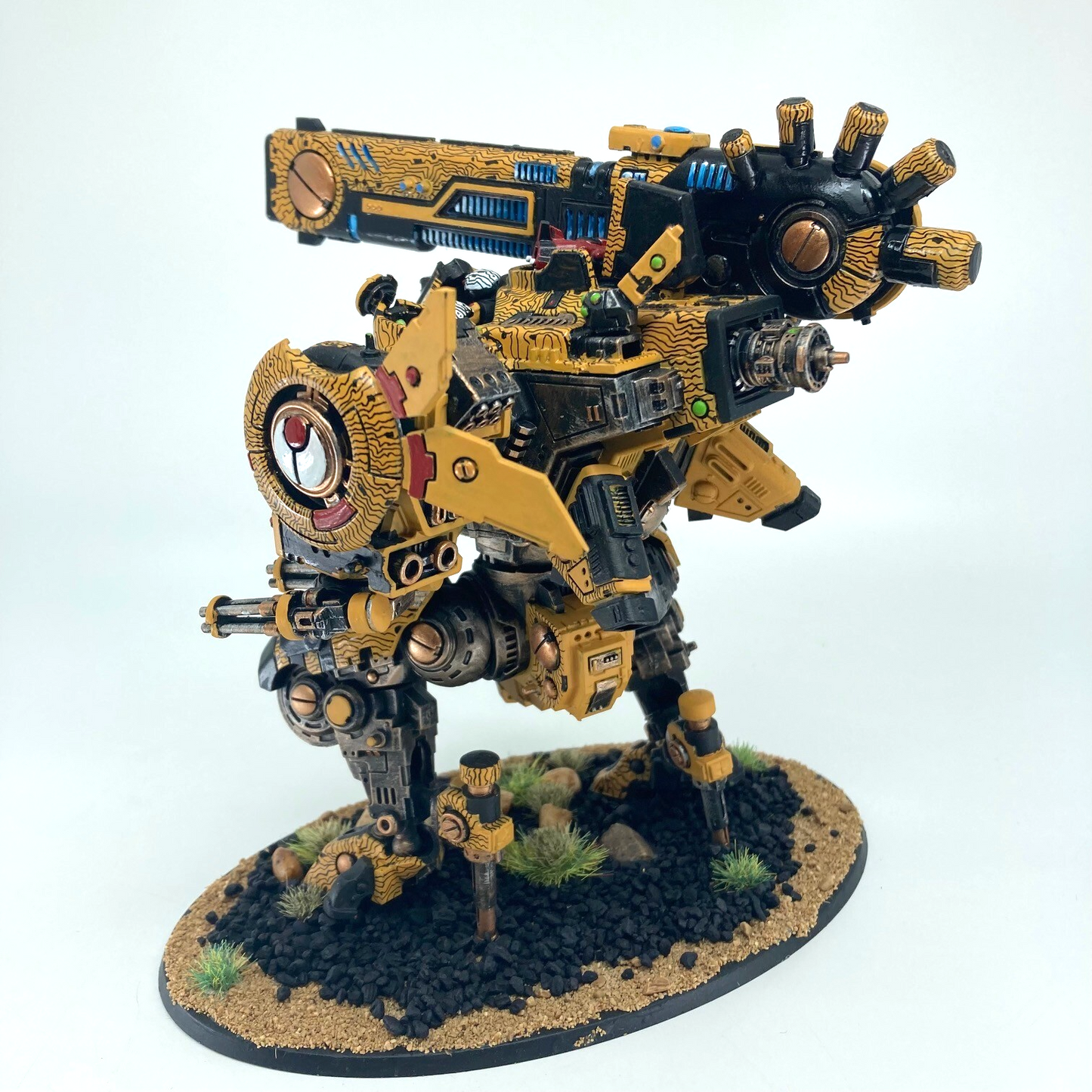 Tau KV128 Stormsurge T'au Empire - Painted - Warhammer 40k Games Workshop (2)