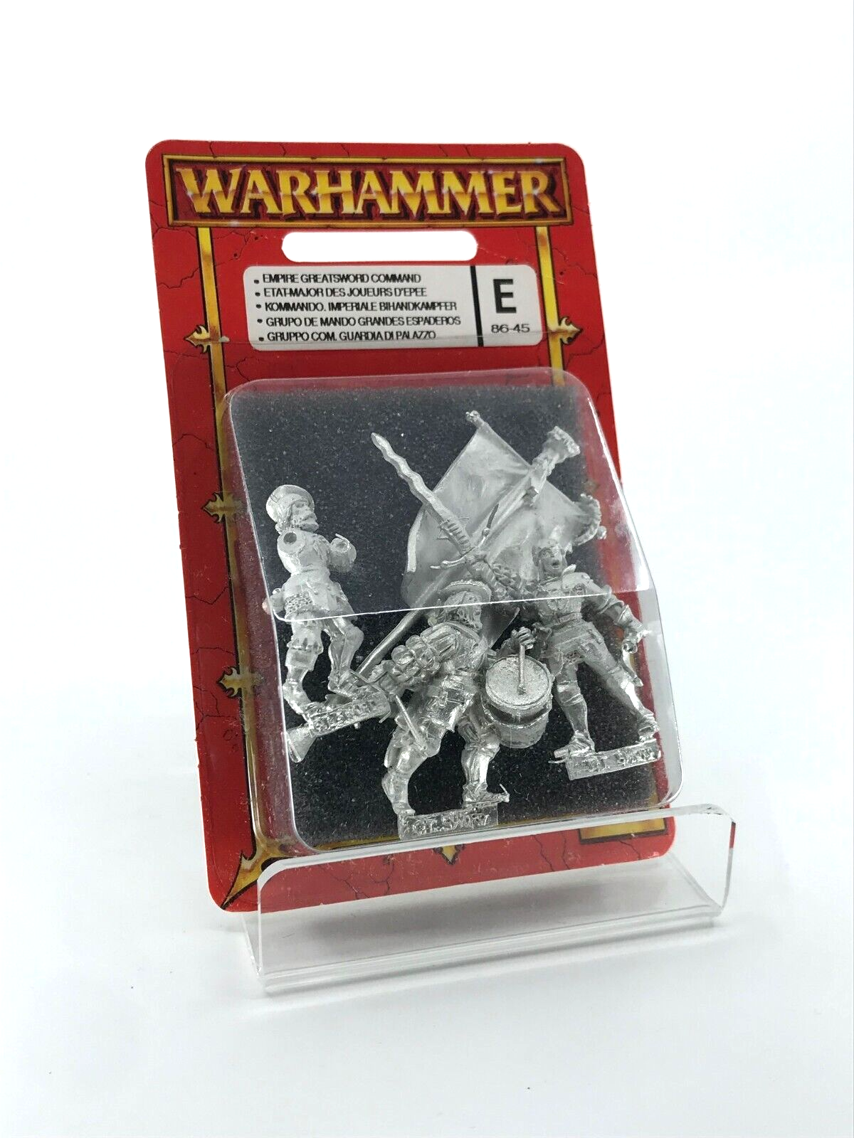 The Empire Greatsword Command Freepeople Sigmar Blister Warhammer Fantasy C1186