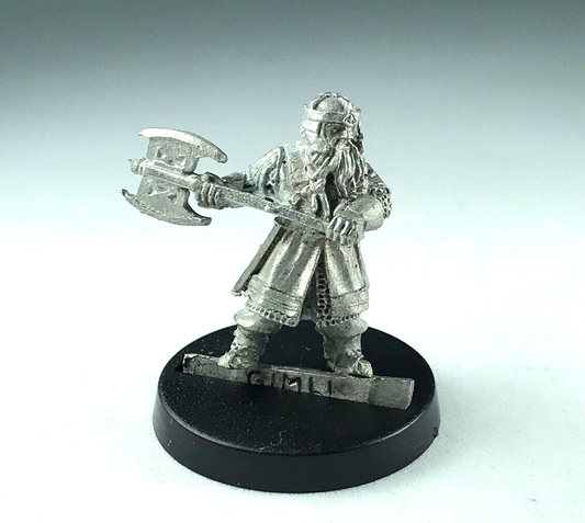 Metal Gimli Dwarf with Axe - LOTR / Warhammer / Lord of the Rings X1214