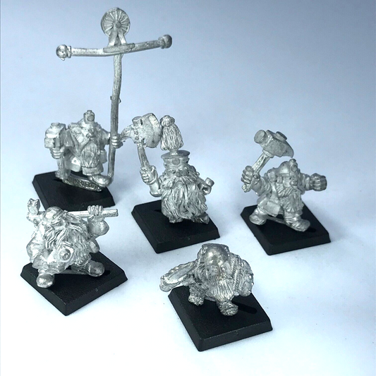 Dwarf Selection - Harlequin Miniatures Metal Models Unpainted X12049