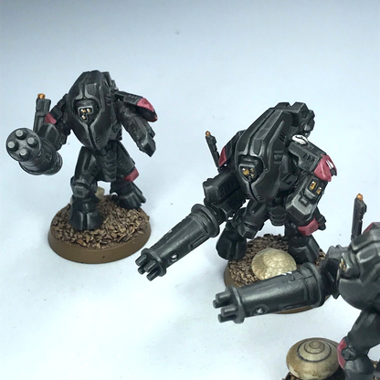 Tau XV25 Stealth Battlesuits T'au Empire - Painted - Warhammer 40K C2052