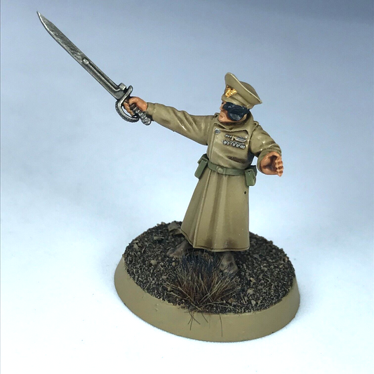 Astra Militarum Baneblade Commander Officer  - Painted - Warhammer 40K GW X4292