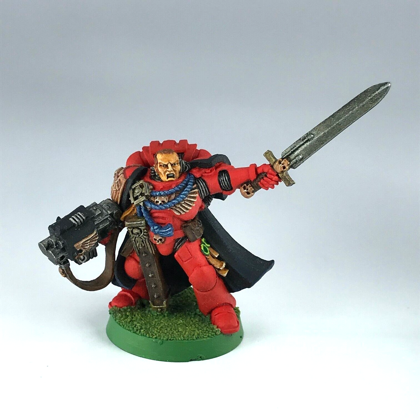 Blood Angels Captain Space Marines - Warhammer 40K Classic Metal X8974