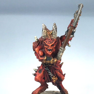 Metal Chaos Bloodletters of Khorne - Painted - Warhammer Sigmar X1154