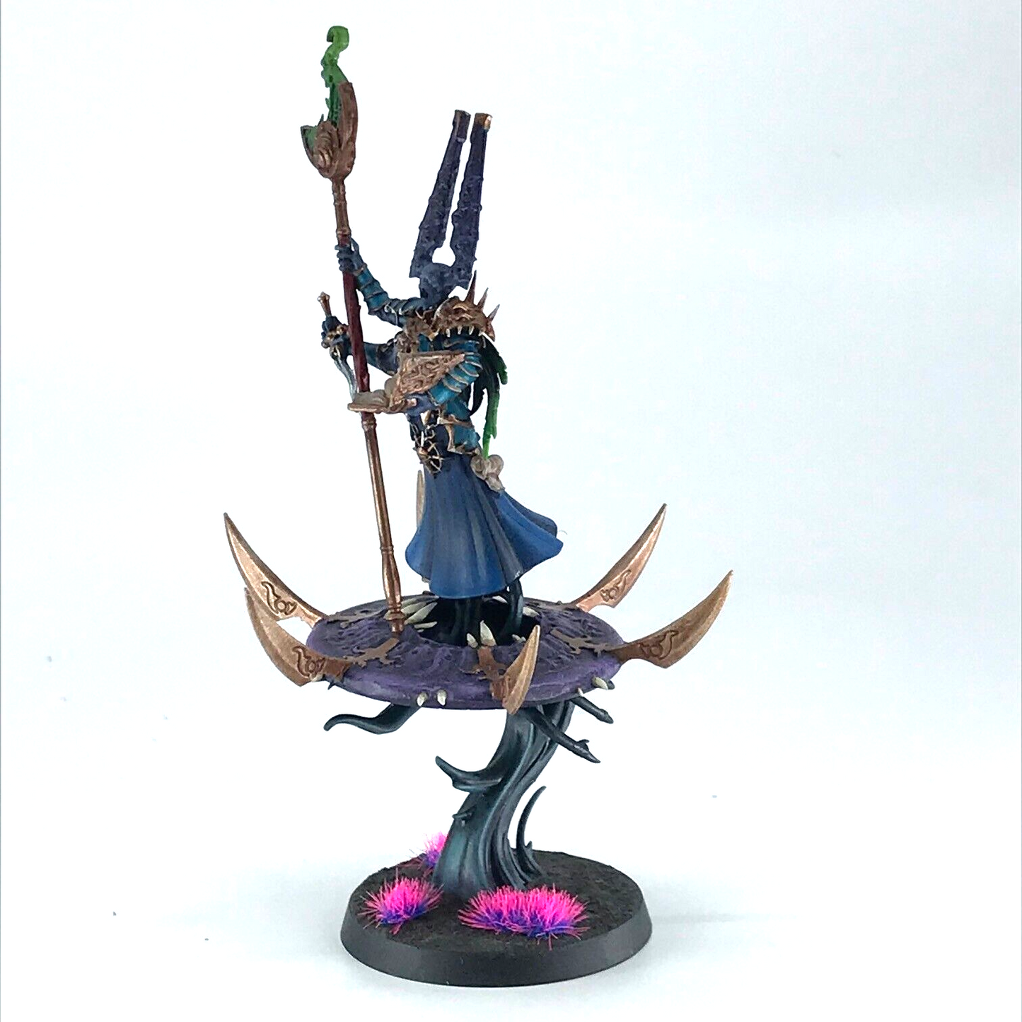 Gaunt Summoner on Disc of Tzeentch Chaos - Warhammer Age of Sigmar Painted C5015