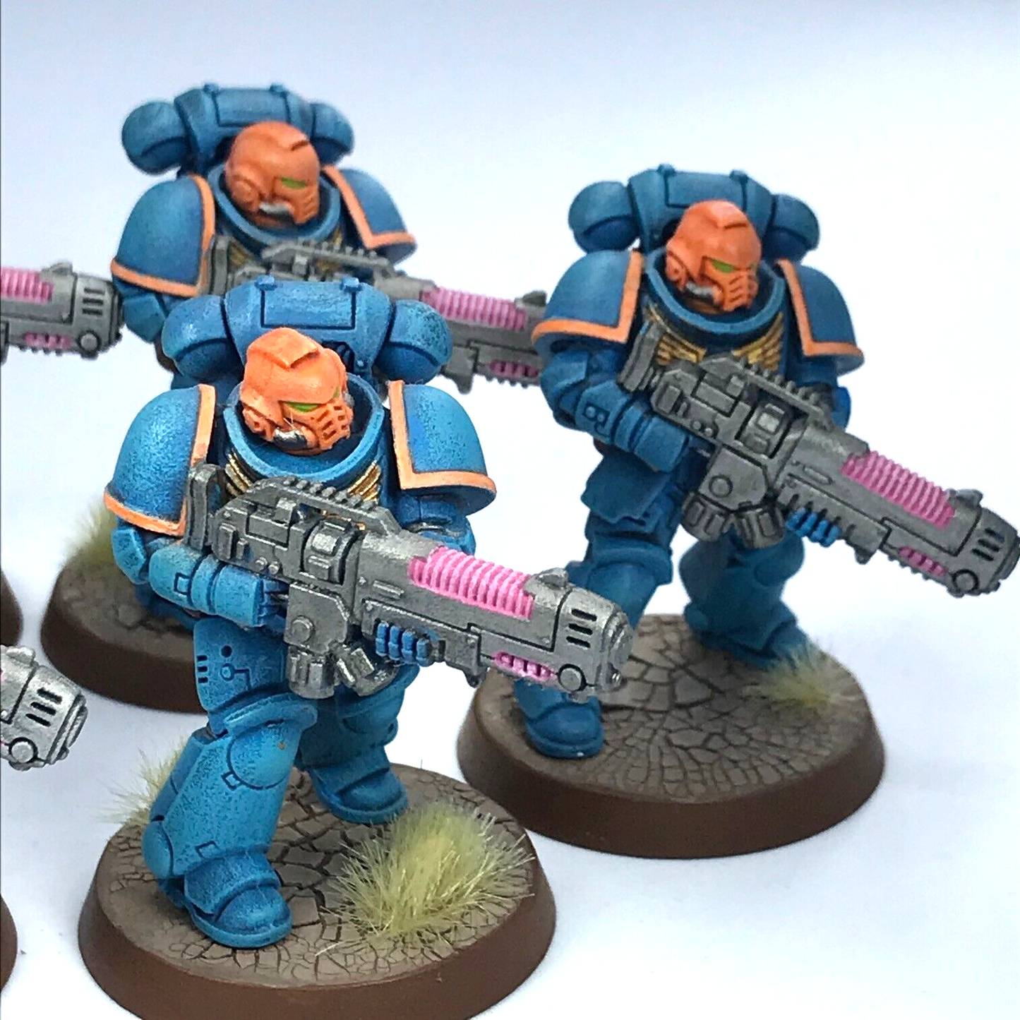 Space Marine Primaris Hellblasters - Painted - Warhammer 40K C2926