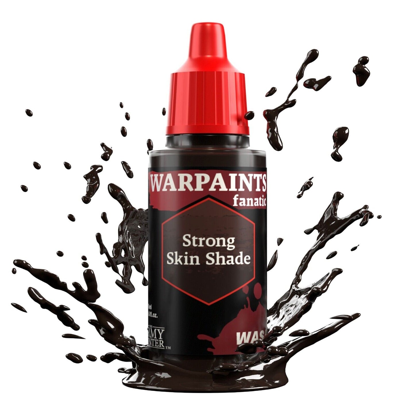 Strong Skin Shade Paint - Warpaints Fanatic Wash 18ml - The Army Painter