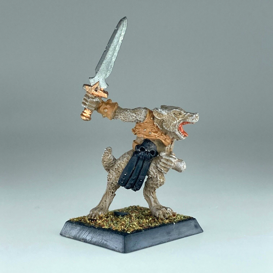 Chaos Beastmen Warrior - Realm of Chaos Citadel Warhammer Classic Metal X13675