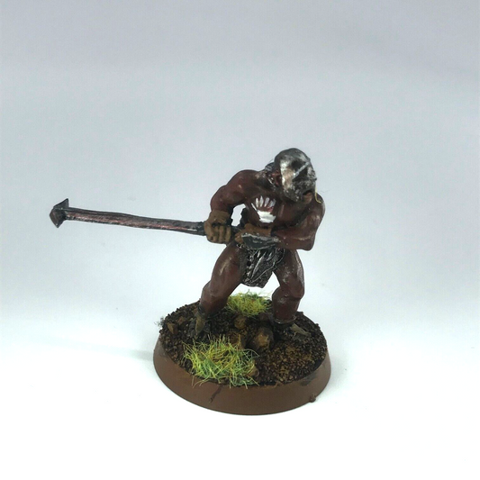 Uruk Hai Beserker - LOTR / Warhammer / Lord of the Rings Painted Metal X5986