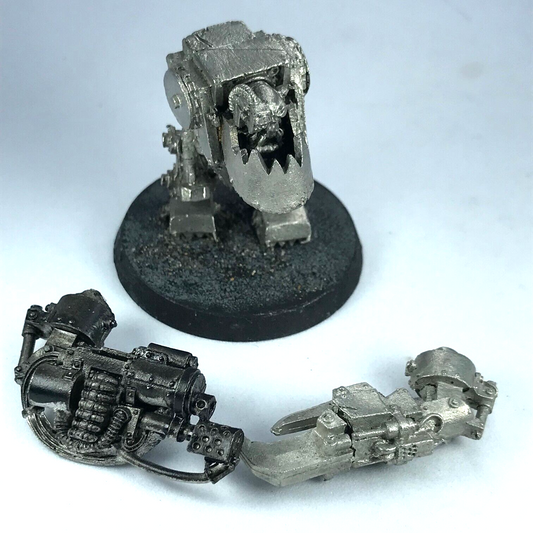 Metal Armoured Mega Nob Meganob Space Ork Orks - Warhammer 40K X8903