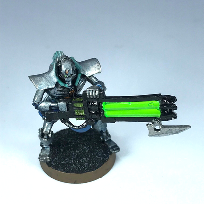 Classic Metal Necron Immortal Warrior Necrons - Painted - Warhammer 40K X6635