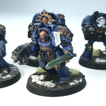 Space Marine Terminator Squad - Painted - Warhammer 40K C738