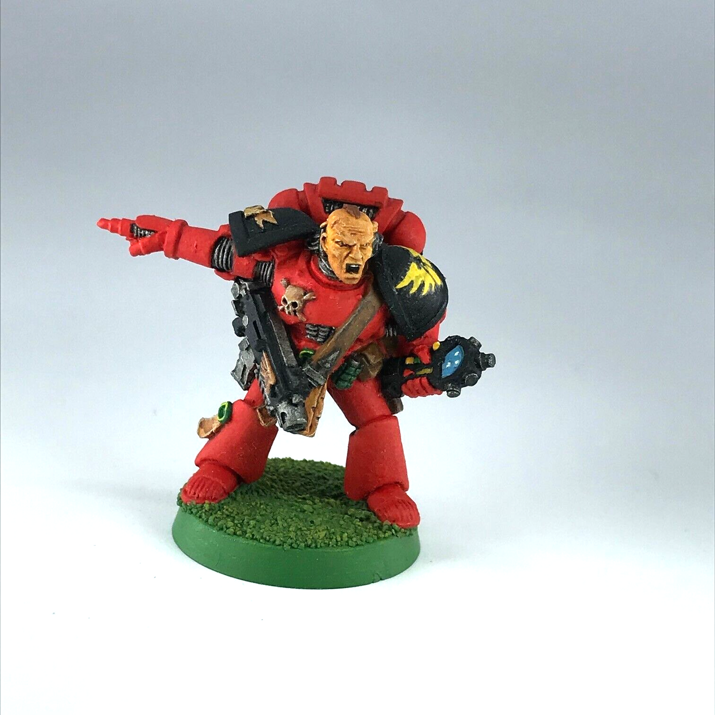 Blood Angels Veteran Sergeant - Space Marines Warhammer 40K Classic Metal X9249