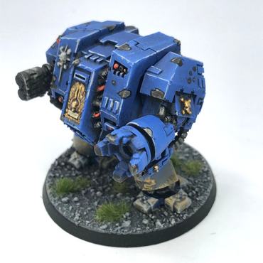 Space Marines Dreadnought Ultramarines - Painted - Warhammer 40K C2552