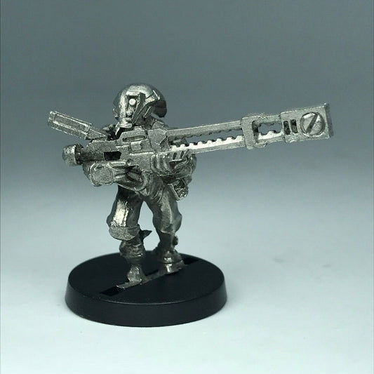 Metal Tau Pathfinder Scout with Rail Gun - Warhammer 40K X7289