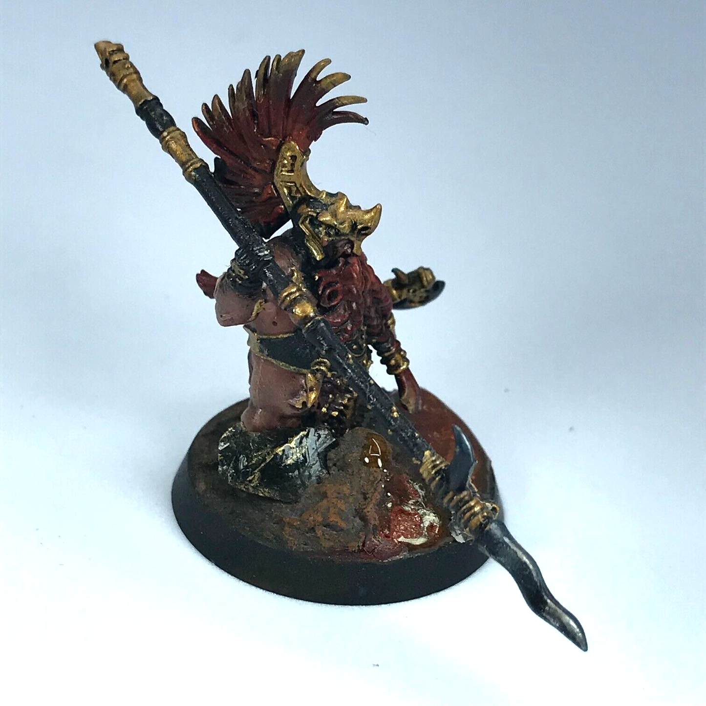 Auric Runeson Fyreslayer Dwarfs - Painted - Warhammer Age of Sigmar X7811