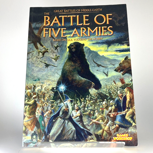 LOTR The Battle Of Five Armies Strategy Battle Game Book - Games Workshop M1116