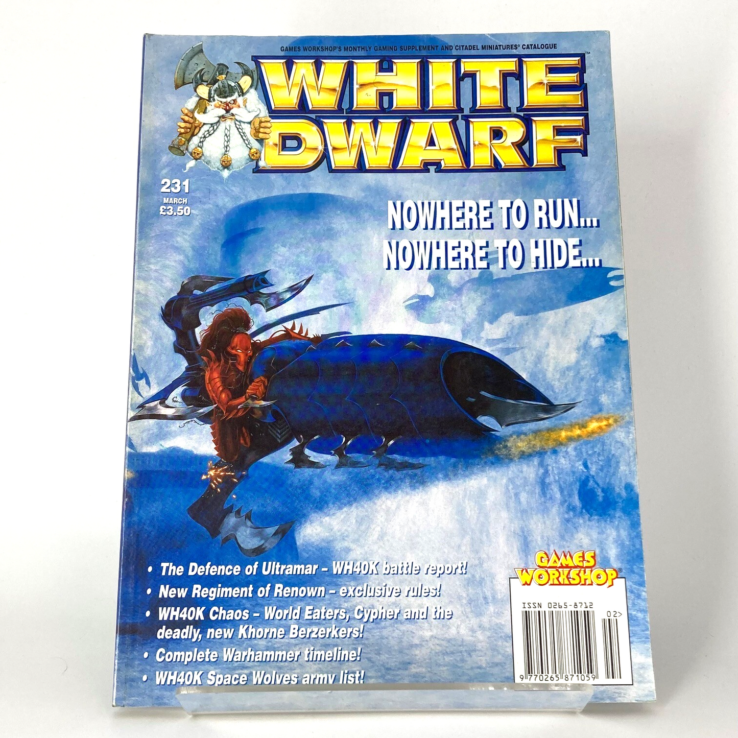 White Dwarf 231 Magazine Games Workshop Warhammer Fantasy 40,000 40K M1401