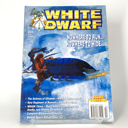 White Dwarf 231 Magazine Games Workshop Warhammer Fantasy 40,000 40K M1401