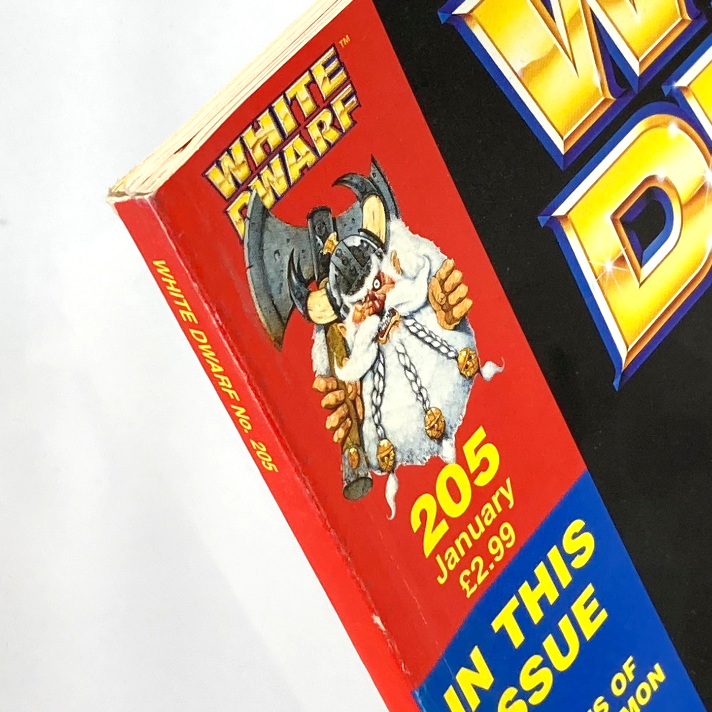 White Dwarf 205 Magazine Games Workshop Warhammer Fantasy 40,000 40K M1325