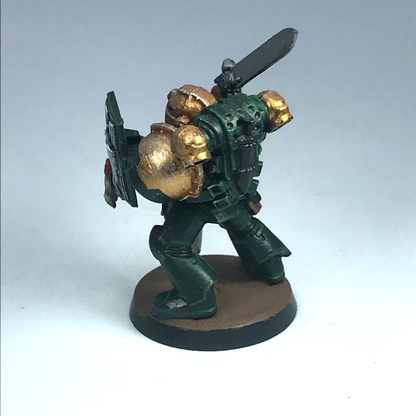 Dark Angels Veteran Champion Space Marines - Painted - Warhammer 40K X8853