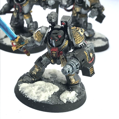 Grey Knights Terminator Squad Space Marines - Warhammer 40K Painted GW C4732