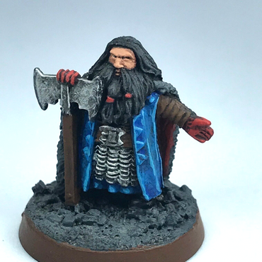 Metal Dwarf King LOTR - Painted - Warhammer / Lord of the Rings X10942