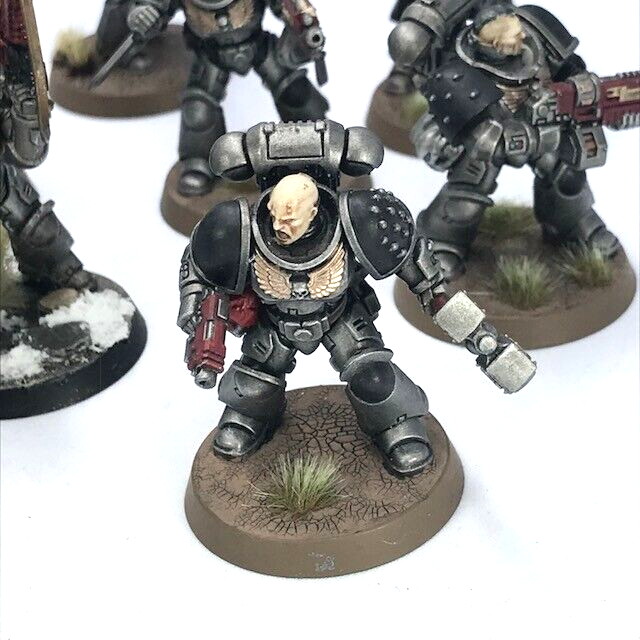 Primaris Intercessors Squad Space Marines - Painted - Warhammer 40K C2323