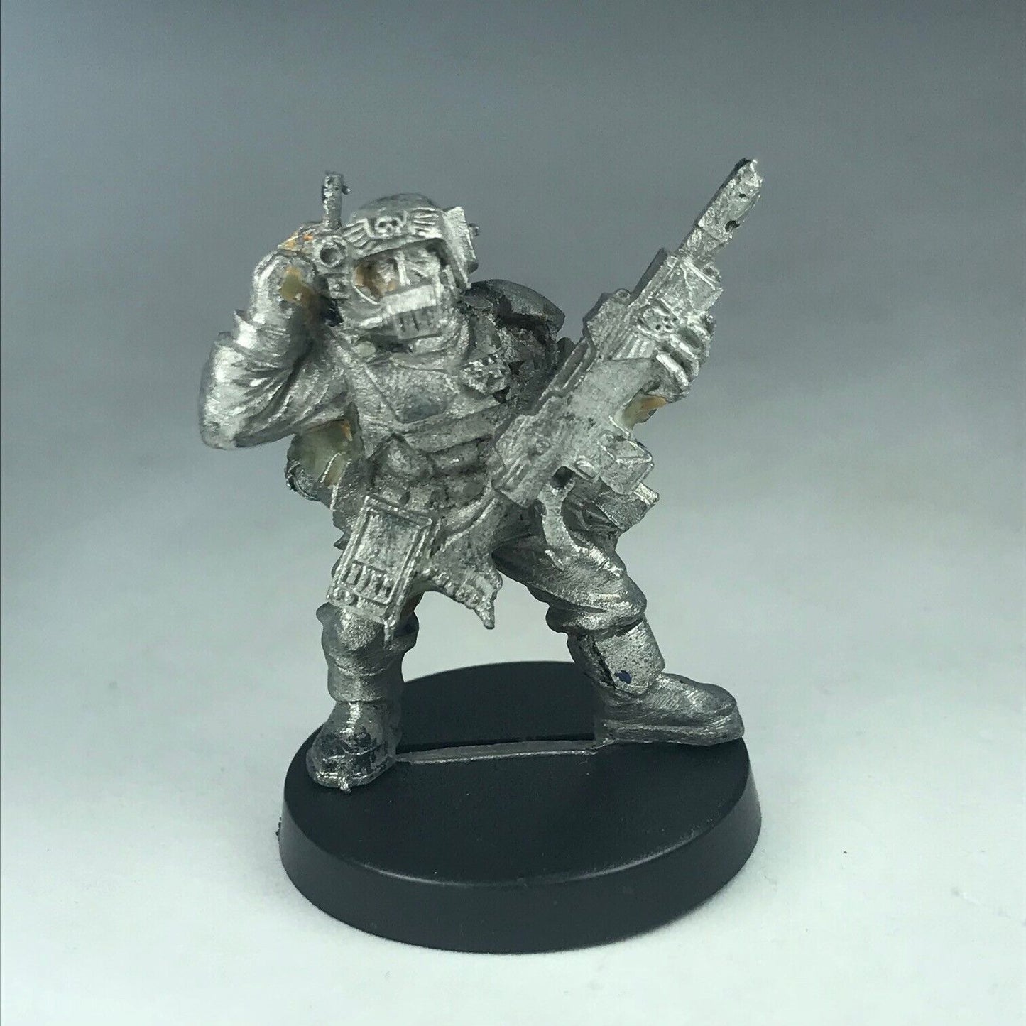 Metal Cadian Radop Vox Operator HQ Imperial Guard - Warhammer 40K X9233