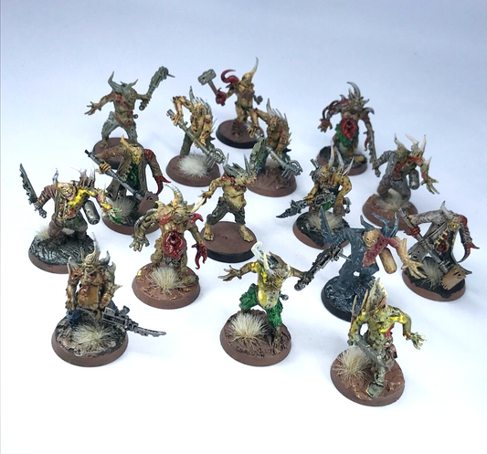 Poxwalkers Death Guard - Warhammer 40K Games Workshop Painted C2275