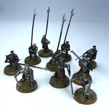 Uruk Hai Warriors - Painted - LOTR / Warhammer / Lord of the Rings C116