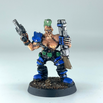 Goliath Ganger - Painted - Necromunda Warhammer Games Workshop Metal X4503