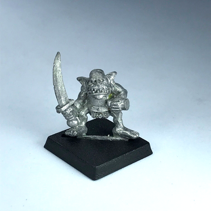 Goblin Warrior From 1980s - Citadel Warhammer Fantasy Classic Metal X12908