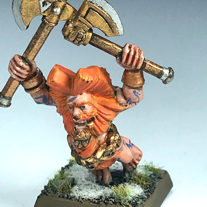 Classic Dwarf Troll Slayer Warrior - Painted - Warhammer Fantasy X10454