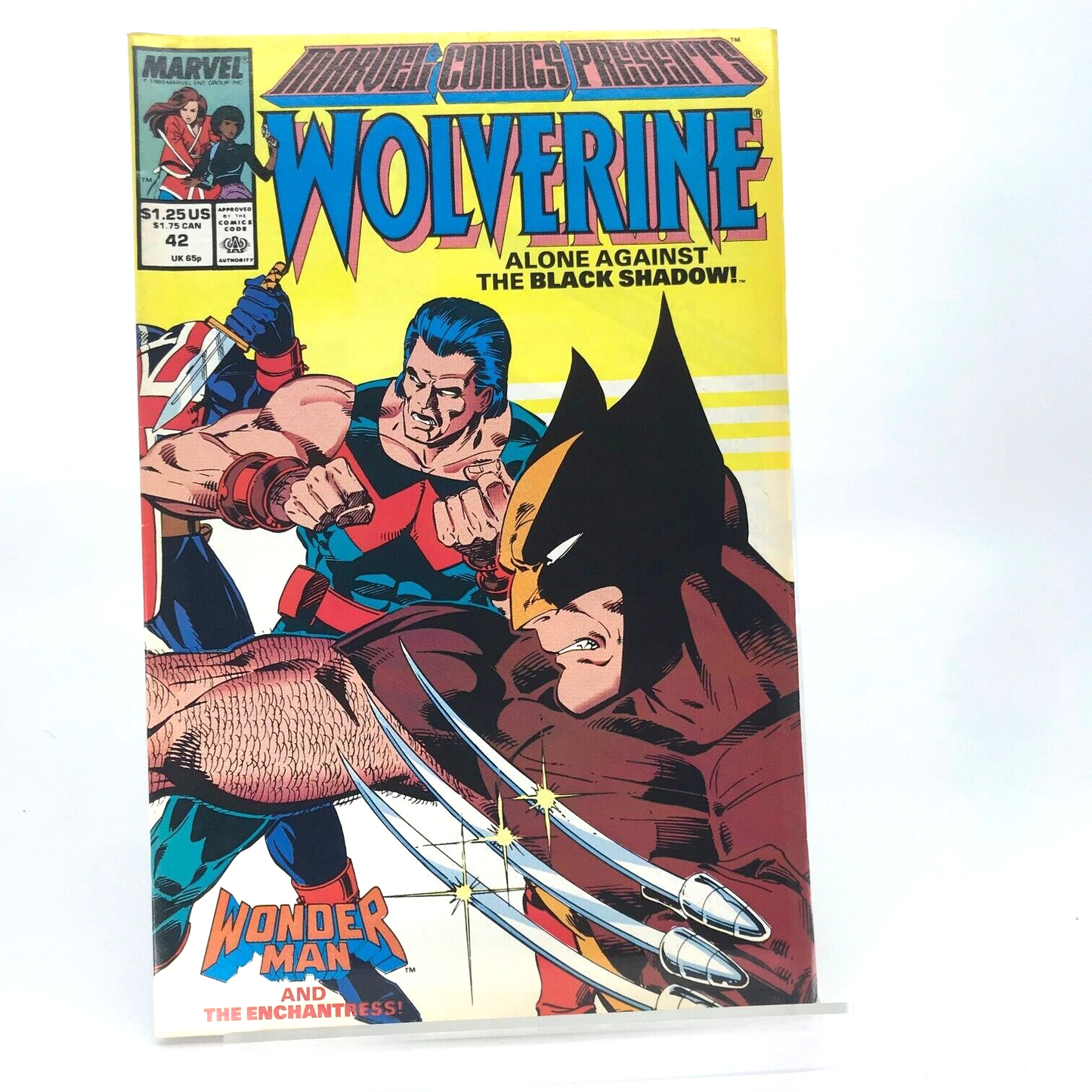 Wolverine Alone Against the Black Shadow Issue 42 - Marvel Comics Present D164