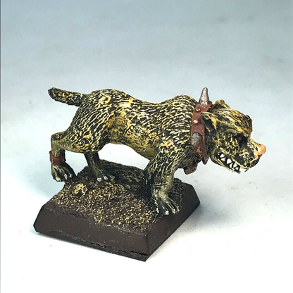 Mordheim Witch Hunters Dog - Painted - Warhammer Fantasy Metal Classic X9367