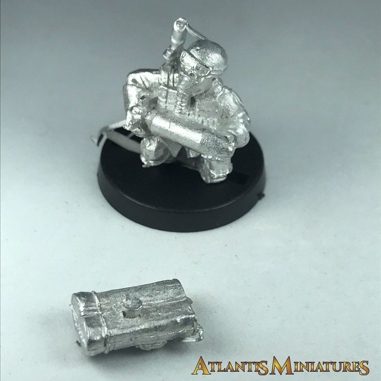 Metal Steel Legion Rocket Launcher Loader Imperial Guard - Warhammer 40K X6518