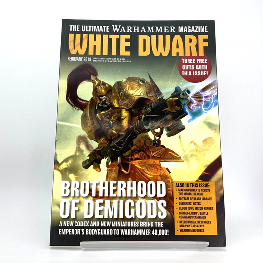 Ultimate White Dwarf Magazine - February 2018 - Games Workshop M2025