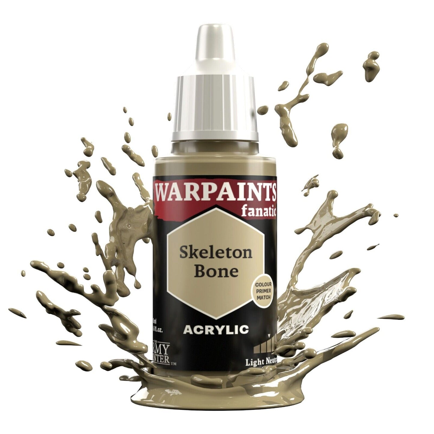 Skeleton Bone Paint - Warpaints Fanatic 18ml - The Army Painter