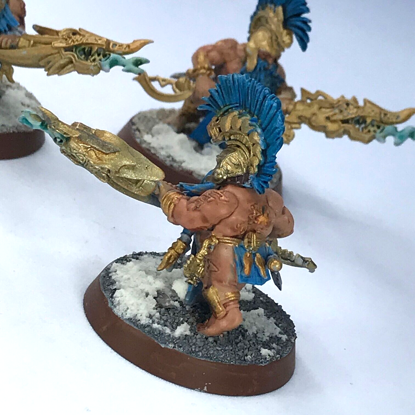 Auric Hearthguard Fyreslayers - Painted - Warhammer Age of Sigmar C4174