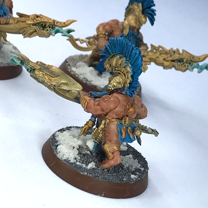 Auric Hearthguard Fyreslayers - Painted - Warhammer Age of Sigmar C4174