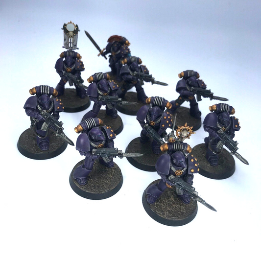 Legion MKVI Tactical Squad Space Marines - Warhammmer Horus Heresy Painted C4156