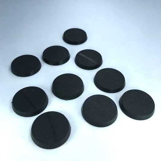 Original Games Workshop 25mm Round Bases Dated 2003 - Warhammer 40K X7438