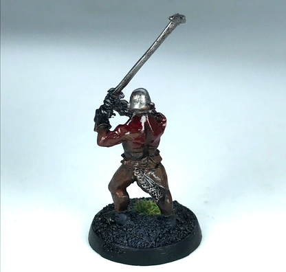 Uruk Hai Beserker LOTR - Warhammer / Lord of the Rings Painted Metal X264